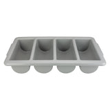 Winco PL-4B - Plastic Cutlery Bin