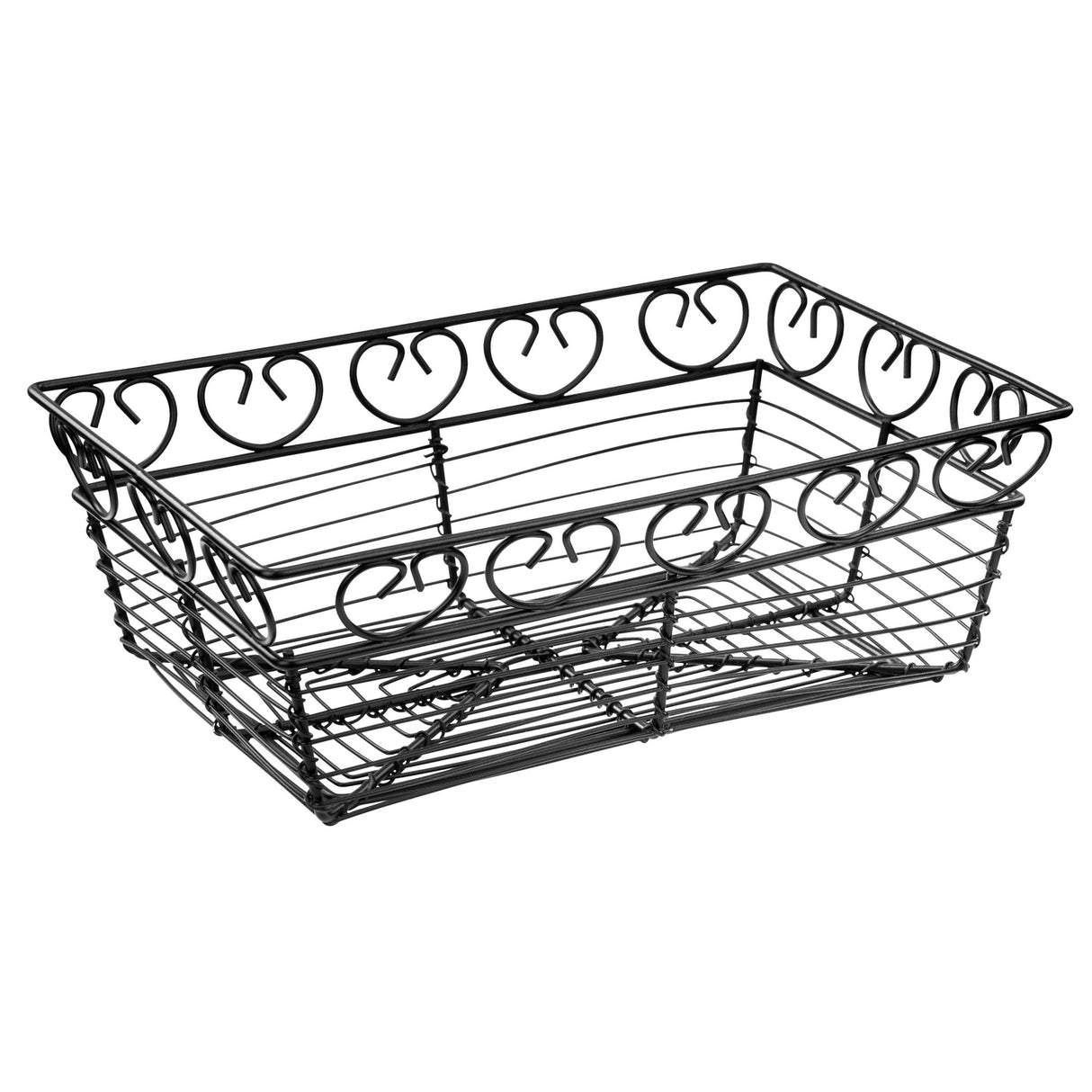 Winco WBKG-9 - 9" Rectangular Wire Serving Basket