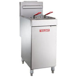 Vulcan LG300 40 Lb Floor Tube Fired Propane Gas Fryer - VRS Restaurant Equipment & Supply Store