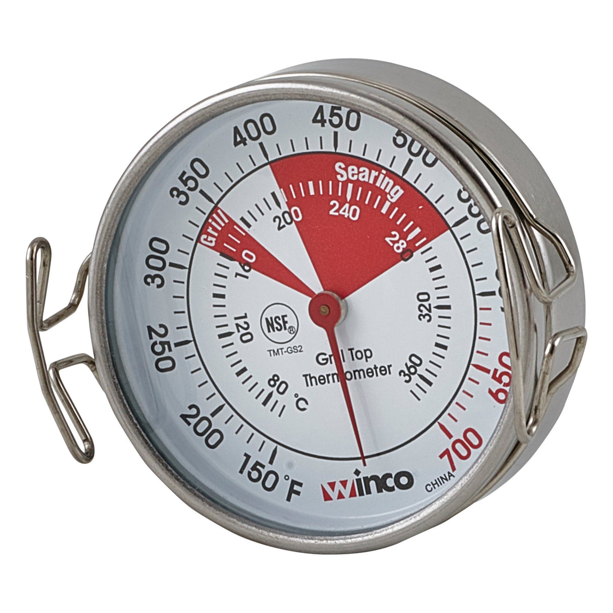Winco TMT-GS2 - Grill Surface Thermometer, 2-1/4" Dial