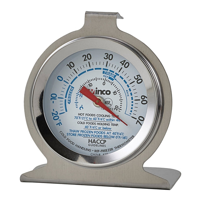Winco TMT-RF2 - Refrigerator/Freezer Thermometer - 2"