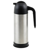 Winco VSS-33 - Vacuum Insulated Coffee/Cream Server, Stainless Steel - 33 oz