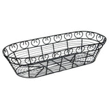 Winco WBKG-15 - 15" Long Oval Wire Serving Basket
