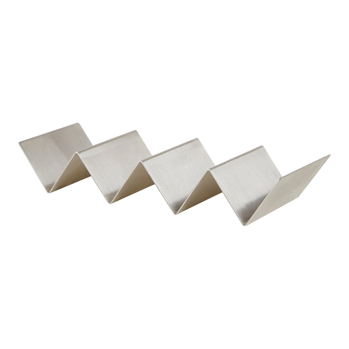 Winco TCHS-34 - Taco Holder, Stainless Steel - 3-4 Slots