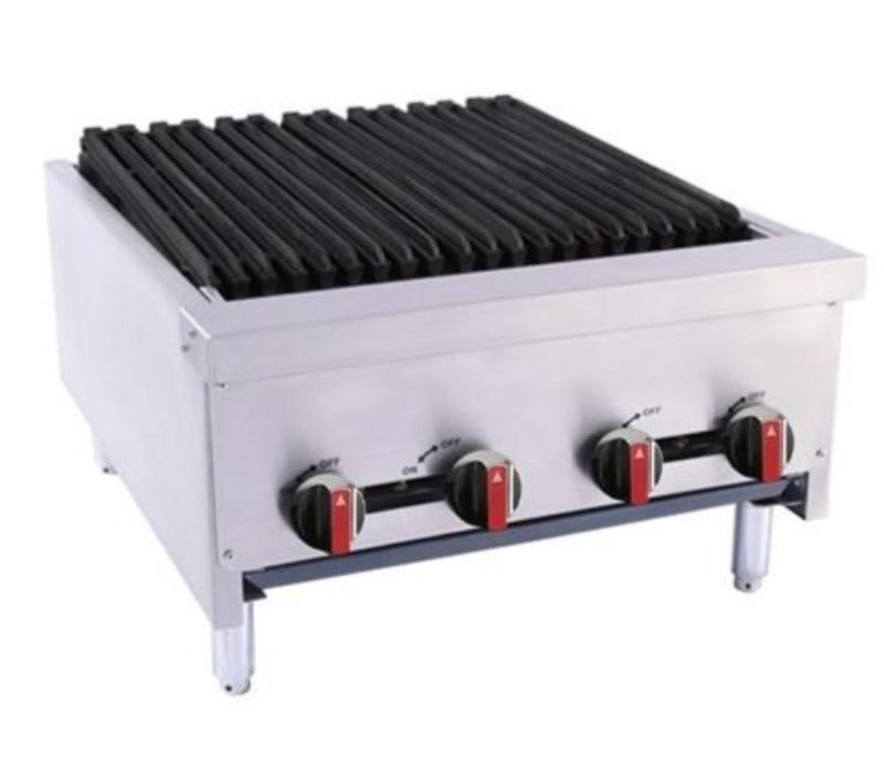 BakeMax BACGG24-4 Radiant Gas Charbroiler