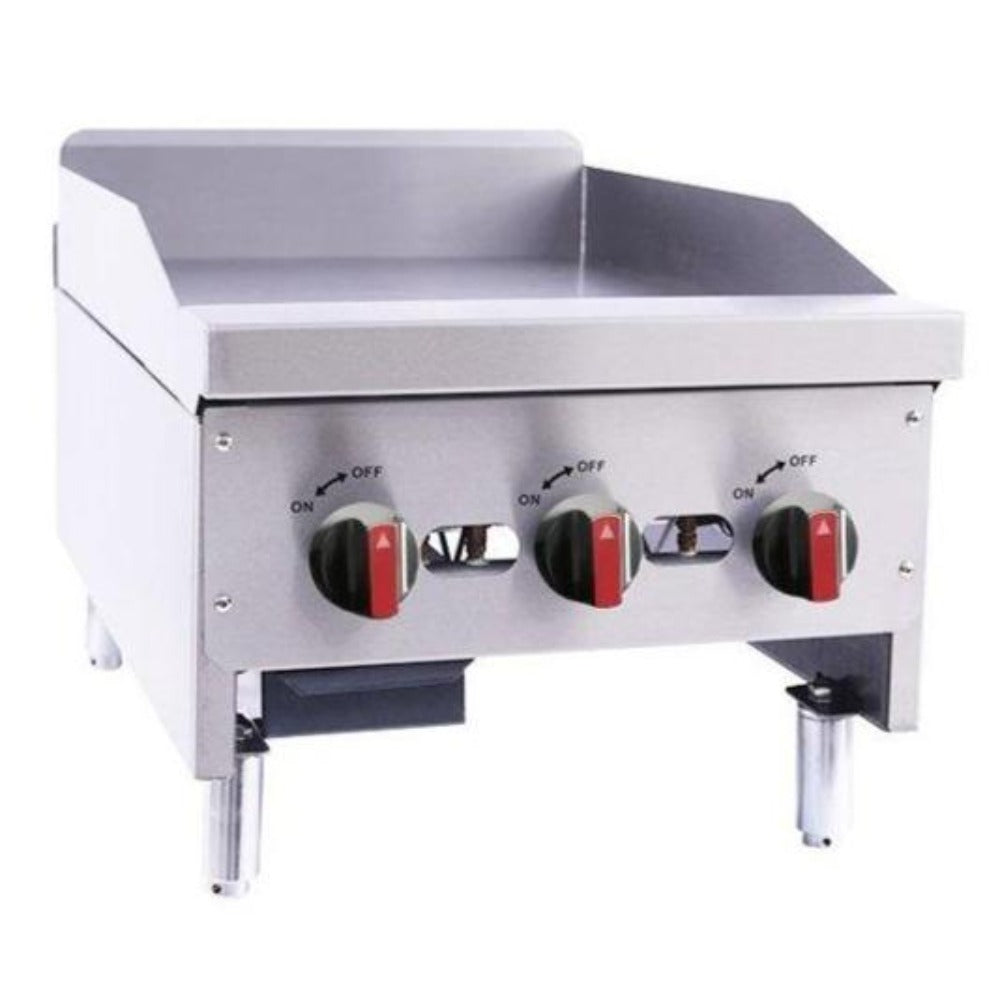 BakeMax BACG18-1 Manual Gas Griddle