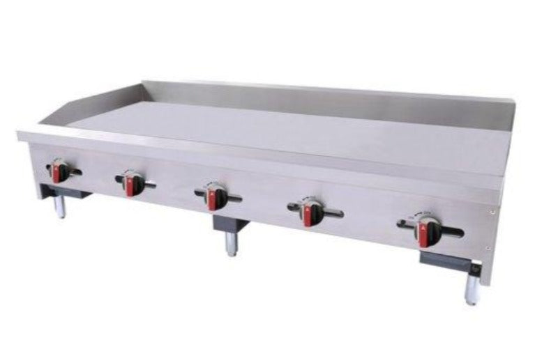 BakeMax BACG60-5 Manual Gas Griddle