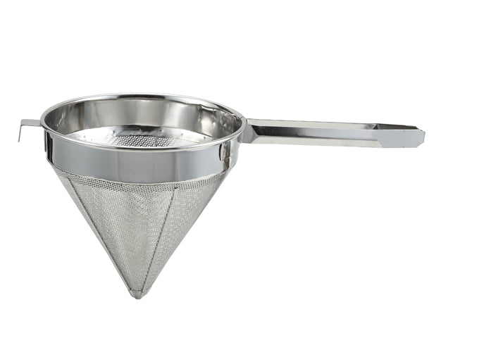 Winco Stainless Steel China Cap Strainer, Fine