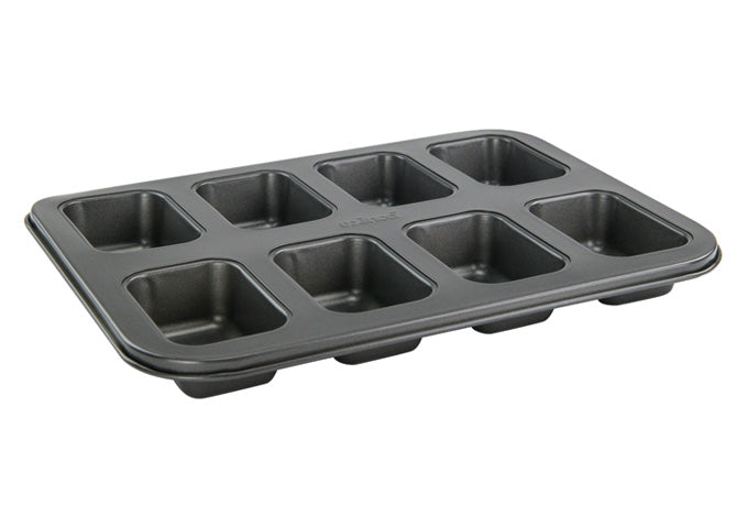 Winco HLF-8MN 8-Cup Mini Loaf Pan, Non-Stick, Carbon Steel