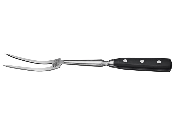 Winco KFP-121 Acero 12″ Cook’s Fork, Curved