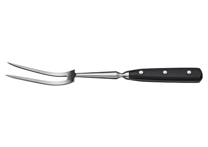 Winco KFP-140 Acero 14″ Cook’s Fork, Curved