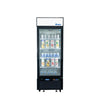Atosa Black Cabinet One Glass Door Merchandiser Freezer - MCF8720GR