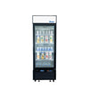 Atosa Black Cabinet One Glass Door Merchandiser Cooler - MCF8726GR