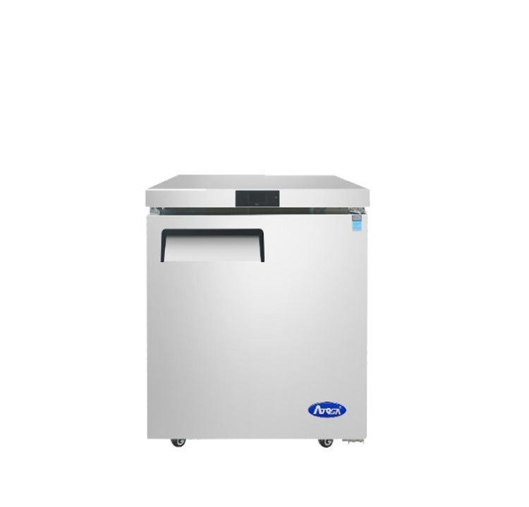 Atosa 27″ Undercounter Refrigerator, Left-hand Hinge - MGF8401GRL