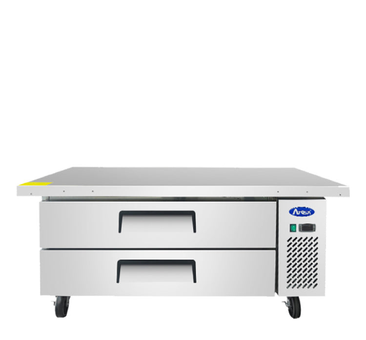 Atosa 60″ Refrigerated Chef Base, Extended Top - MGF8452GR
