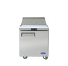Atosa 27″ Refrigerated Standard Top Sandwich Prep. Table - MSF8301GR
