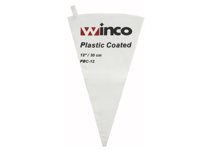 Winco Pastry Bag, Cotton with Plastic Coating
