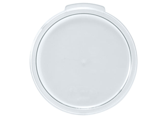 Winco Round Storage Container Cover, Clear Polycarbonate