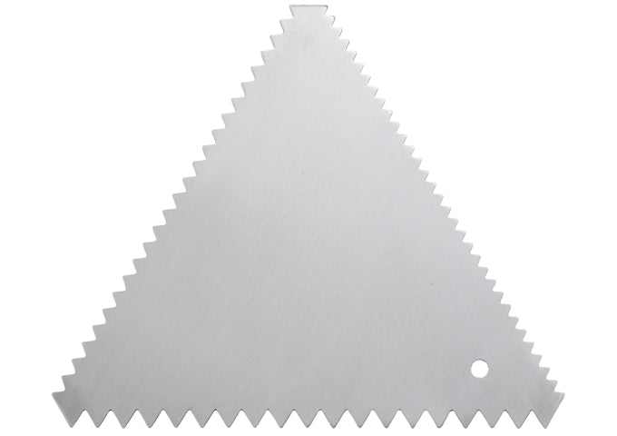 Winco SDC-6 Cake Decorating Combs, Triangle