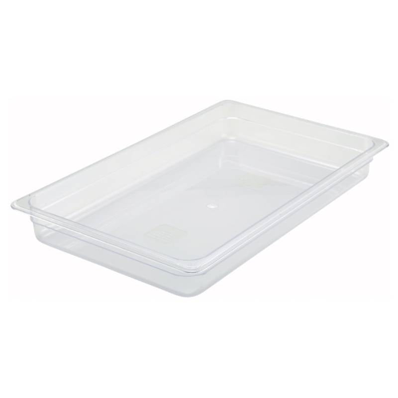 Winco Polycarbonate Food Pan, Full-Size