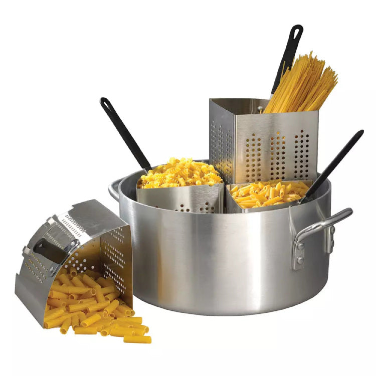 Omcan 20 Qt Pasta Pot Cooker Set (40515) EFI AL4000